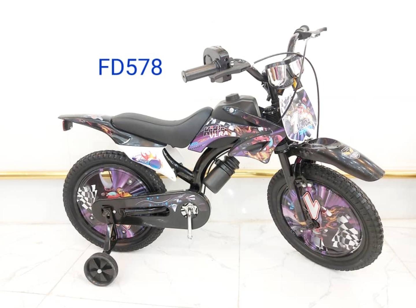 دوچرخه طرح موتور با کیت صدای موتور