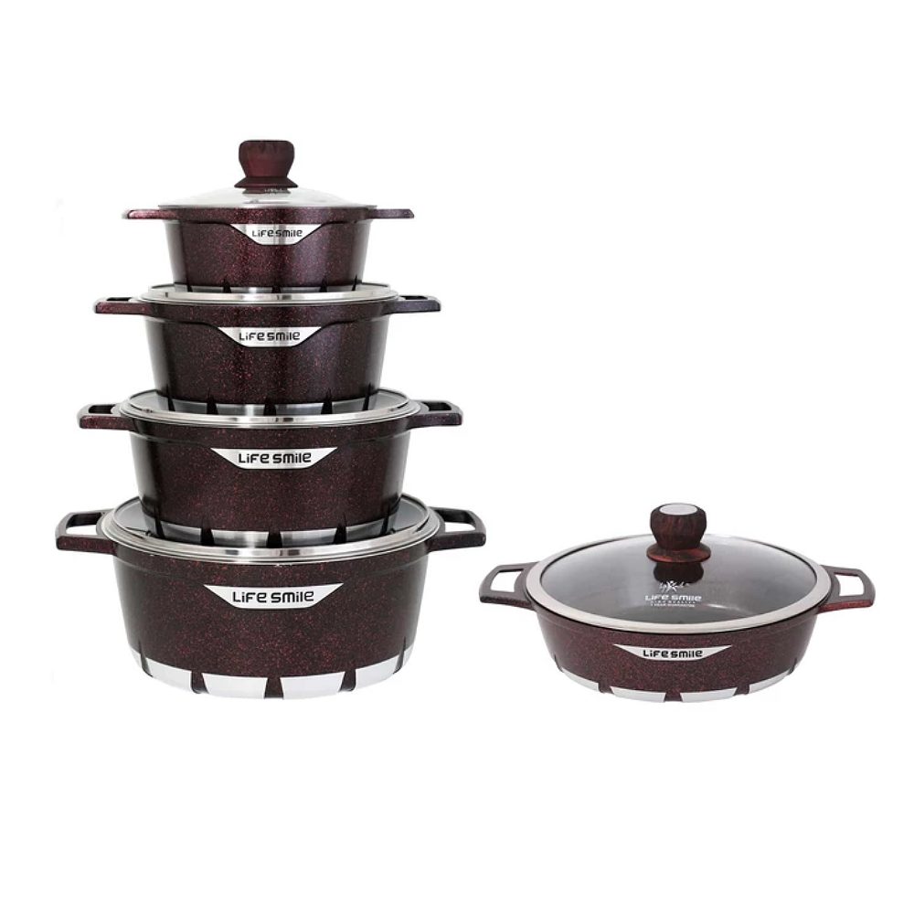 قابلمه لایف اسمایل ده پارچ گرانیت طرح جدید