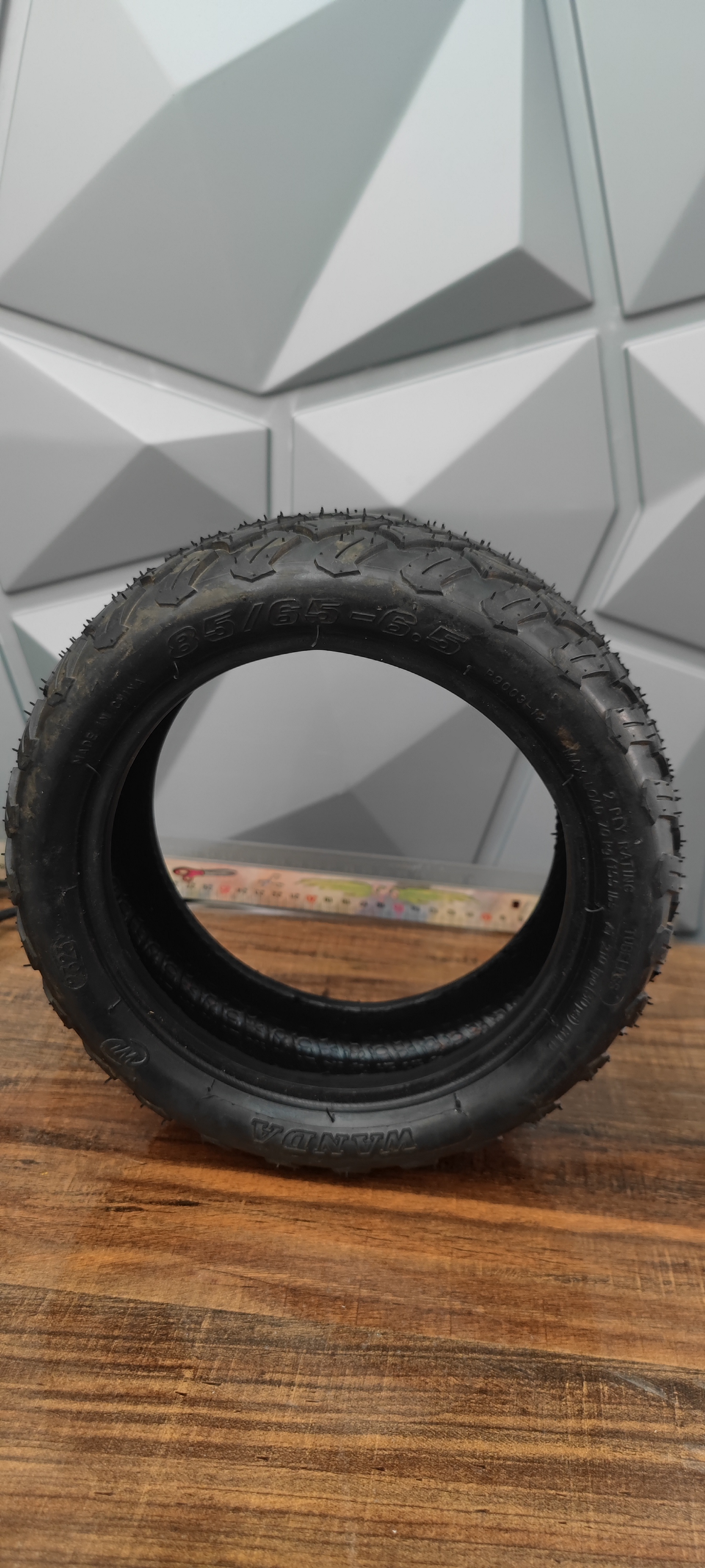 لاستیک اسکوتر صندلی دار اصلی وارداتی 85/65/6.5