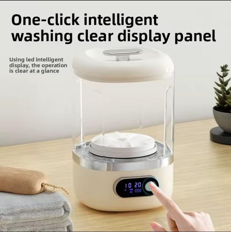 ماشین لباسشویی پرتابل شارژی مدل LAUNDRY COP