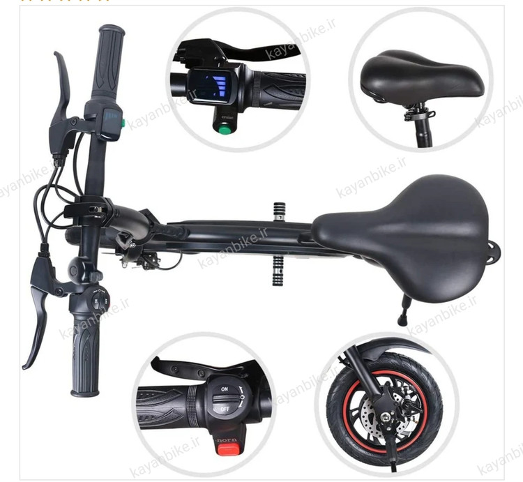 دوچرخه برقی کایان زارا شرکت کوگو V2 pro
