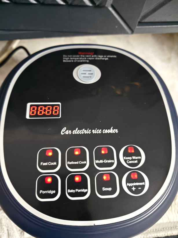پلوپز مسافرتی فندکی ماشین و برق خانگی KAYANZARA مدل 2L electric rise cooker