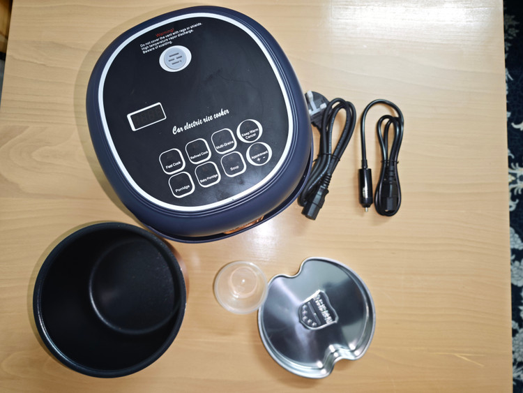 پلوپز مسافرتی فندکی ماشین و برق خانگی KAYANZARA مدل 2L electric rise cooker