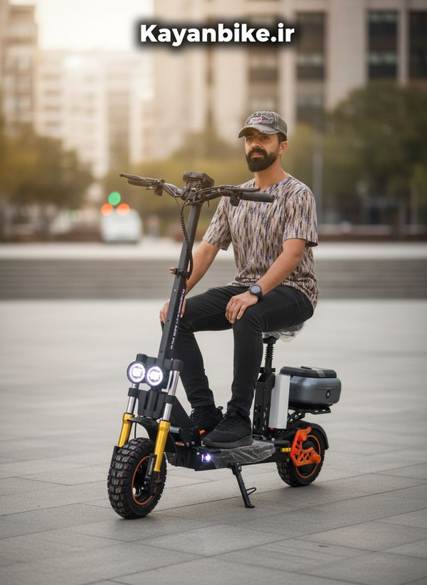 اسکوتر برقی دو نفره ام ۵ پرو سفارش آمریکا اصلی مدل Kayanzara kugoo m5 pro