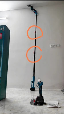 اره برقی تلسکوپی و قیچی باغبانی 3 متری 400 وات مدل 3in1 48V max