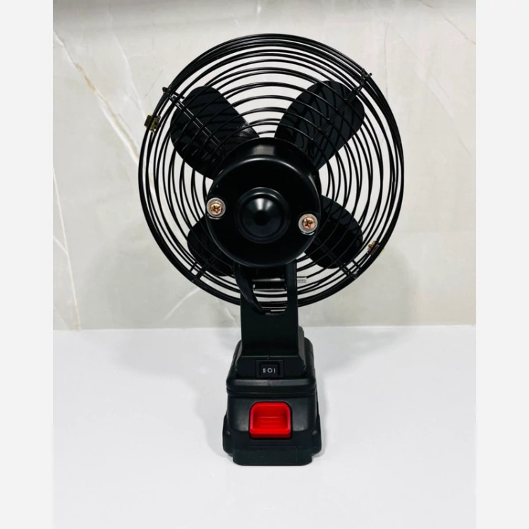 پنکه شارژی فلزی 48-V دو سرعته اصلی باتری لیتیومی LITHIUM ELECTRIC FAN
